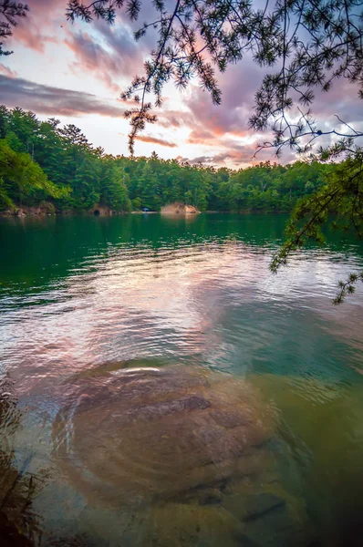 Scenery around lake jocasse gorge — Stock Photo, Image