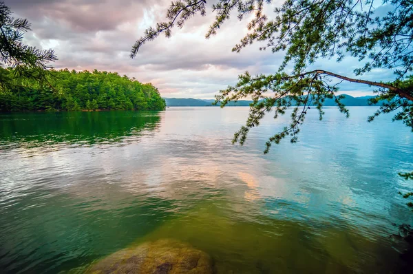 Scenery around lake jocasse gorge — Stock Photo, Image