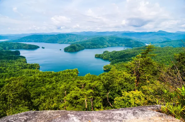 Paisagem em torno do desfiladeiro do lago jocasse — Fotografia de Stock