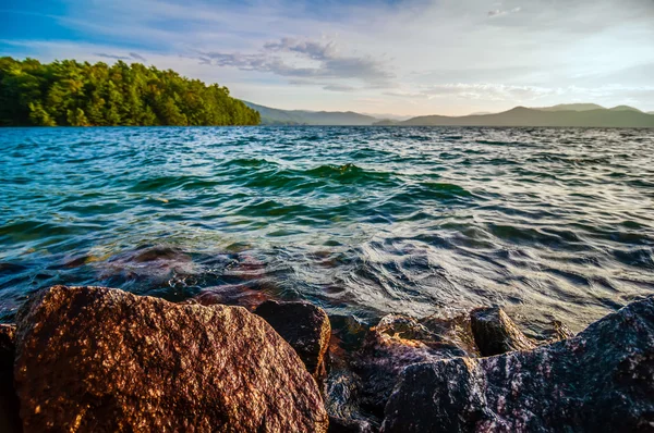 Paesaggio intorno al lago jocasse gorge — Foto Stock