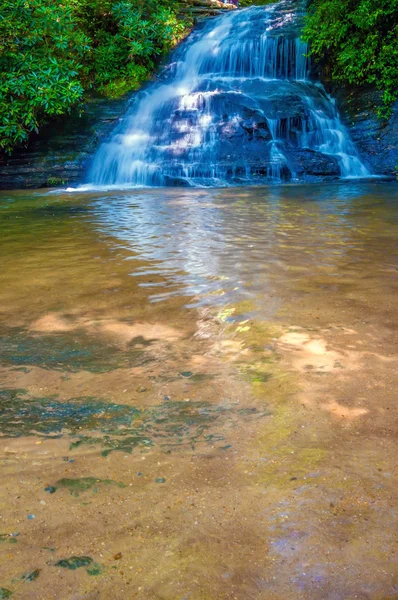 Beautiful watrefalls in upstate south carolina — Stock Photo, Image