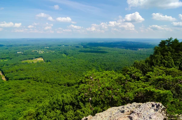 Hermoso paisaje aéreo vistas desde crowders montaña norte ca —  Fotos de Stock