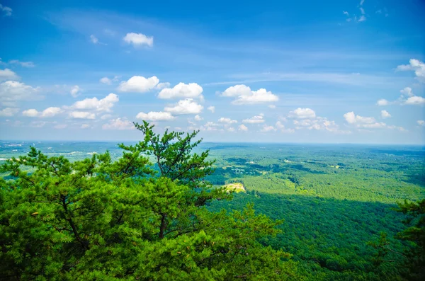 Schöne Luftaufnahmen von der Crowders Mountain North ca — Stockfoto