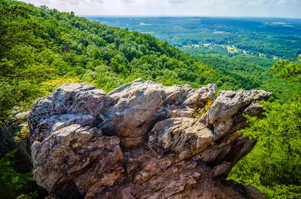 Hermoso paisaje aéreo vistas desde crowders montaña norte ca —  Fotos de Stock