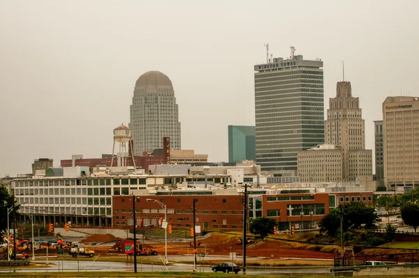 Winston salem skyline — Stockfoto