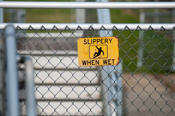 Bleachers in a stadium or school for the fans. — Stock Photo, Image