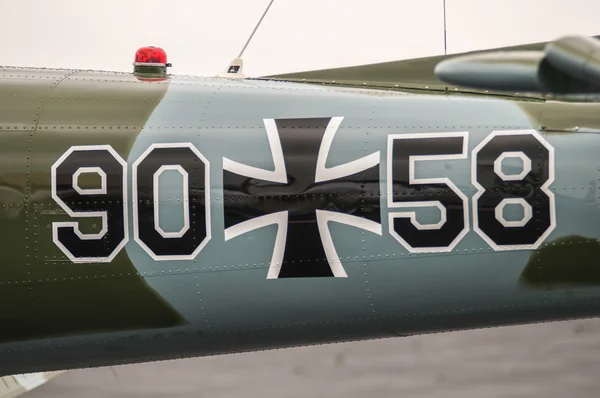 Airplanes at the airshow — Stock Photo, Image