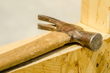 Ahşap ahşap çerçeve açılış çekiç