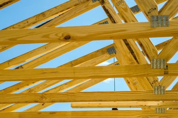 New roof construction — Stock Photo, Image