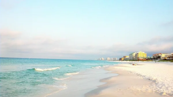 Na praia no Golfo do México — Fotografia de Stock