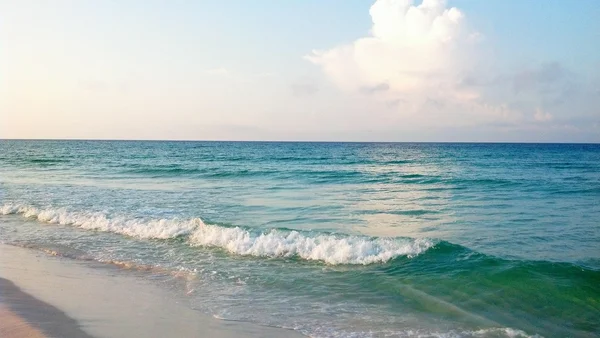 At the beach on gulf of mexico — Stock Photo, Image