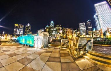 27 Aralık 2014, charlotte, nc, Amerika Birleşik Devletleri - charlotte skyline r yakın