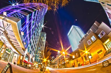 27 Aralık 2014, charlotte, nc, Amerika Birleşik Devletleri - charlotte skyline r yakın