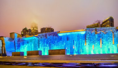 27 Aralık 2014, charlotte, nc, Amerika Birleşik Devletleri - charlotte skyline r yakın