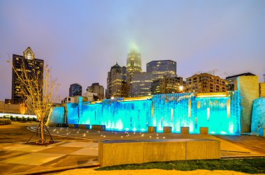27 Aralık 2014, charlotte, nc, Amerika Birleşik Devletleri - charlotte skyline r yakın