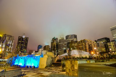 27 Aralık 2014, charlotte, nc, Amerika Birleşik Devletleri - charlotte skyline r yakın