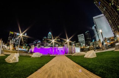 27 Aralık 2014, charlotte, nc, Amerika Birleşik Devletleri - charlotte skyline r yakın