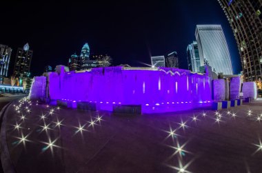 27 Aralık 2014, charlotte, nc, Amerika Birleşik Devletleri - charlotte skyline r yakın