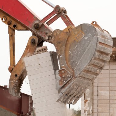 batık tarak iş bina duvar yıkan