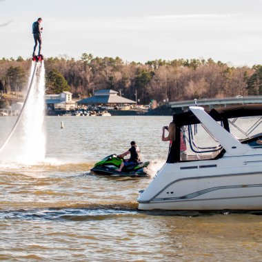 su jetpack flyboarding doğa sporları