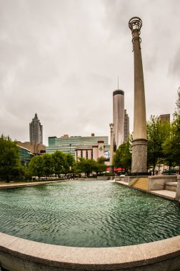 Atlanta şehir merkezi, Georgia ABD silueti
