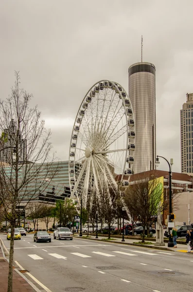 Downtown Atlanta, Γεωργία ΗΠΑ ορίζοντα — Φωτογραφία Αρχείου
