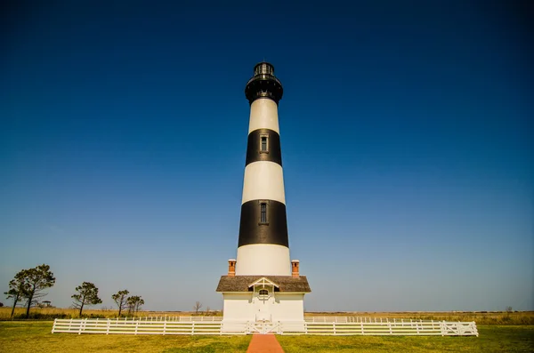 Bodie adası feneri obx cape hatteras Kuzey carolina — Stok fotoğraf