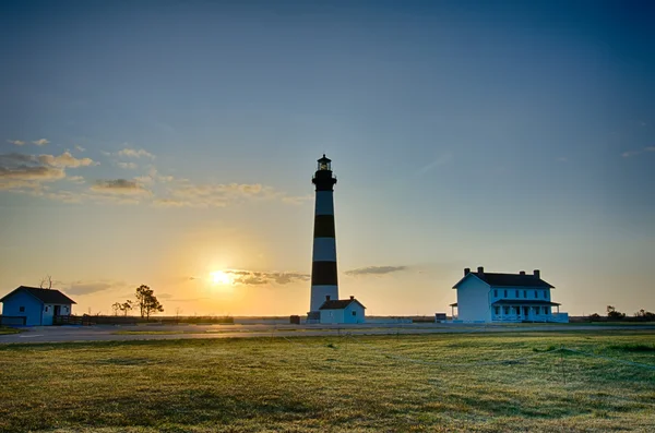 Farol da Ilha Bodie OBX Cabo Hatteras Carolina do Norte — Fotografia de Stock