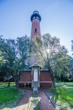 Kuzey Carolina dış bankalar Currituck plaj deniz feneri