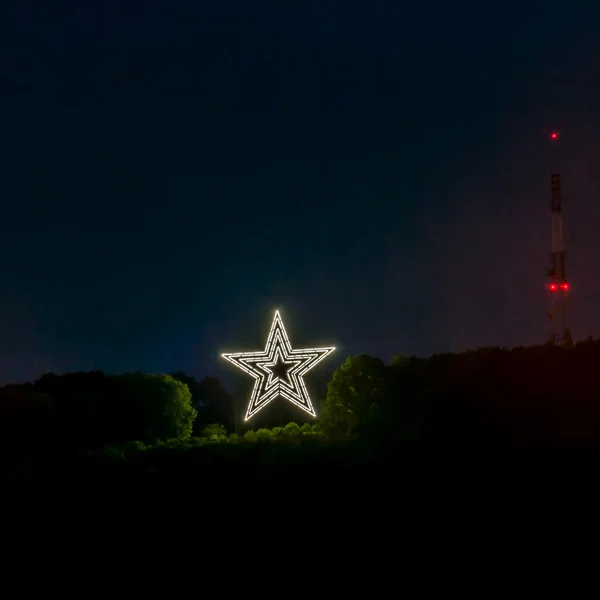 Panoramiche intorno mulino montagna roanoke virginia usa — Foto Stock