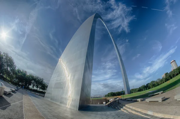 Arche de porte dans st louis missouri Images De Stock Libres De Droits