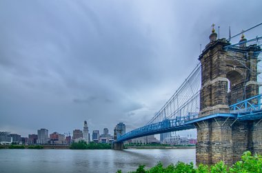Cincinnati manzarası. cincinnati manzarası ve tarihi joh görüntüsü