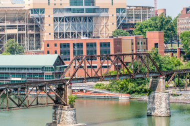 knoxville, tennessee sayısı güneşli günü şehir merkezinde
