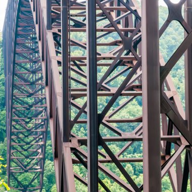 bizi taşıyan Batı virginia'nın new river gorge Köprüsü 19 