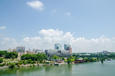 knoxville, tennessee sayısı güneşli günü şehir merkezinde