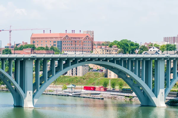 Vistas del centro de Knoxville Tennessee en un día soleado —  Fotos de Stock