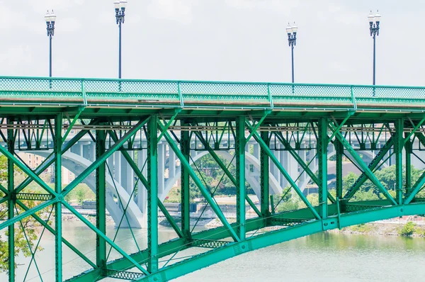 Blick auf die Innenstadt von Knoxville tennessee an einem sonnigen Tag — Stockfoto