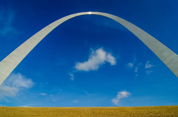 Gateway arch sculpture in St Louis Missouri — Stock Photo, Image