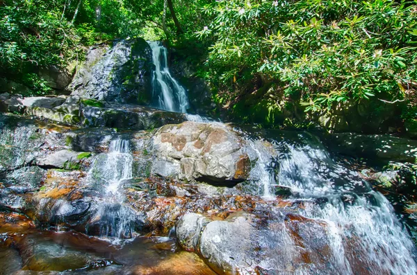 View of Laurel Falls in Great Smoky Mountains National Park — Stock Photo, Image