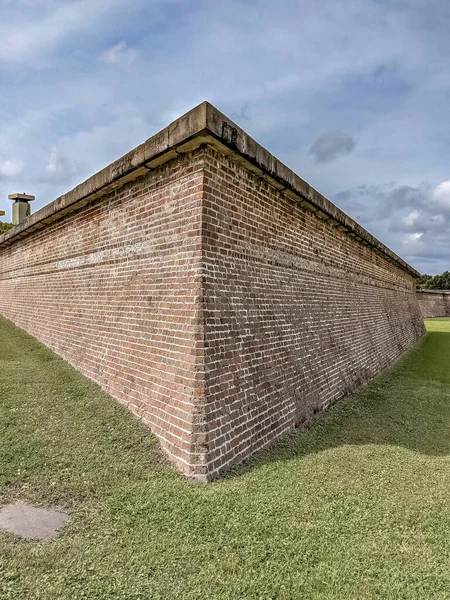 Sullivan Adası Charleston Daki Fort Moultrie Amerikan Devrimci Savaşı Ndan — Stok fotoğraf