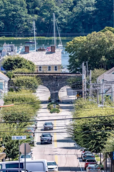 Sceny Wokół Miasta East Greenwich Rhode Island Greenwich Bay — Zdjęcie stockowe