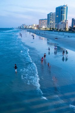 Myrtle Beach Güney Carolina görünümünü