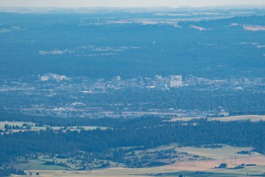 Washington 'daki Spokane Dağı manzaralı güzel bir yer.