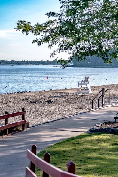 Scènes Rond Stad Van Oost Greenwich Rhode Island Greenwich Bay — Stockfoto