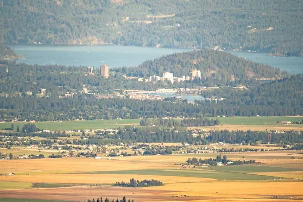 Schöne Landschaftliche Naturansichten Spokane Mountain Washington State — Stockfoto