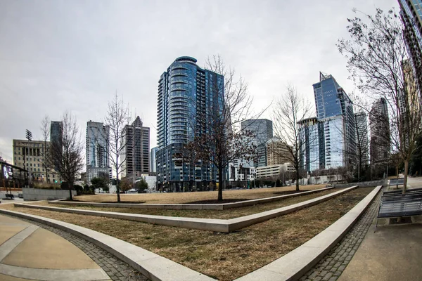 Scene Strada Intorno Charlotte North Carolina — Foto Stock