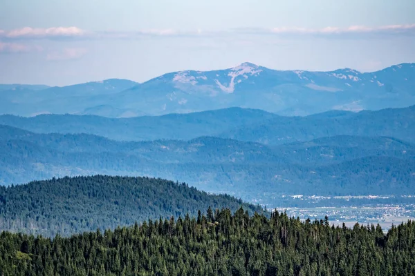 Prachtige Schilderachtige Natuur Uitzicht Spokane Berg Washington Staat — Stockfoto