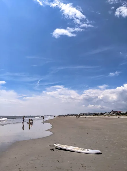 Безумный Пляж Чарльстон Южная Каролина Атлантическом Океане — стоковое фото