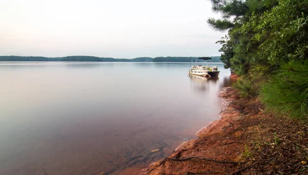 Einfaches Leben Auf Einem See Hartwell Südlich Carolina — Stockfoto