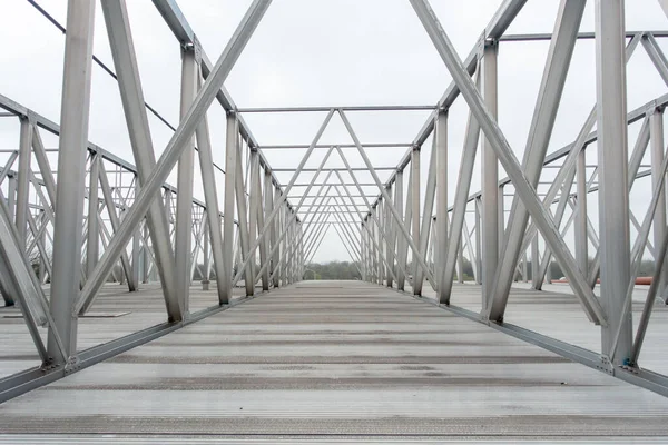 Typische Dag Een Grote Afvalwaterzuiveringsinstallatie — Stockfoto